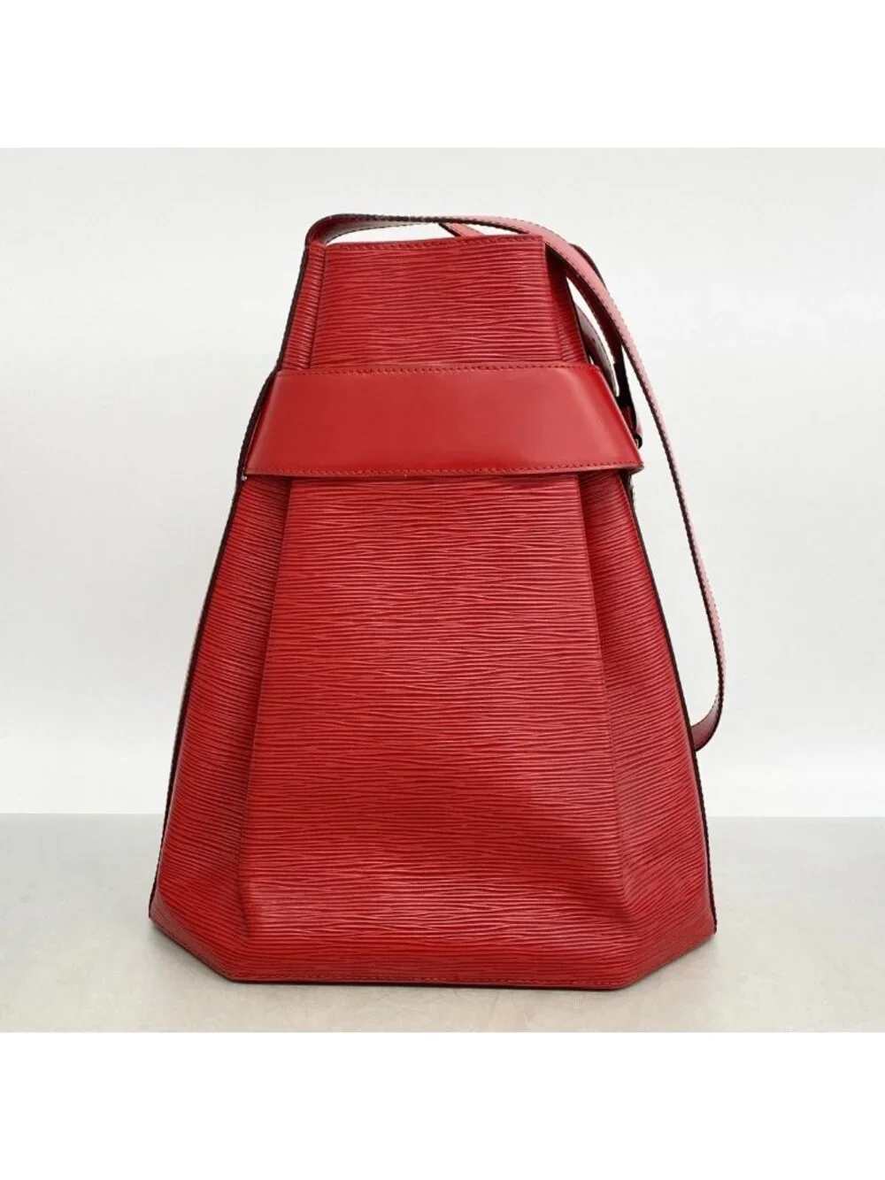 Louis Vuitton Shoulder Bag Epi Sac Depot GM Castilian